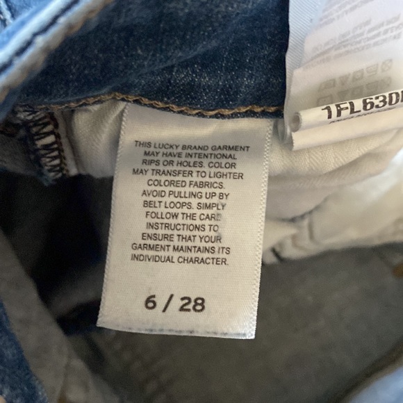 Women’s Lucky Brand Mid Rise Super Skinny Ava Jeans Size 6/28 - Picture 11 of 14